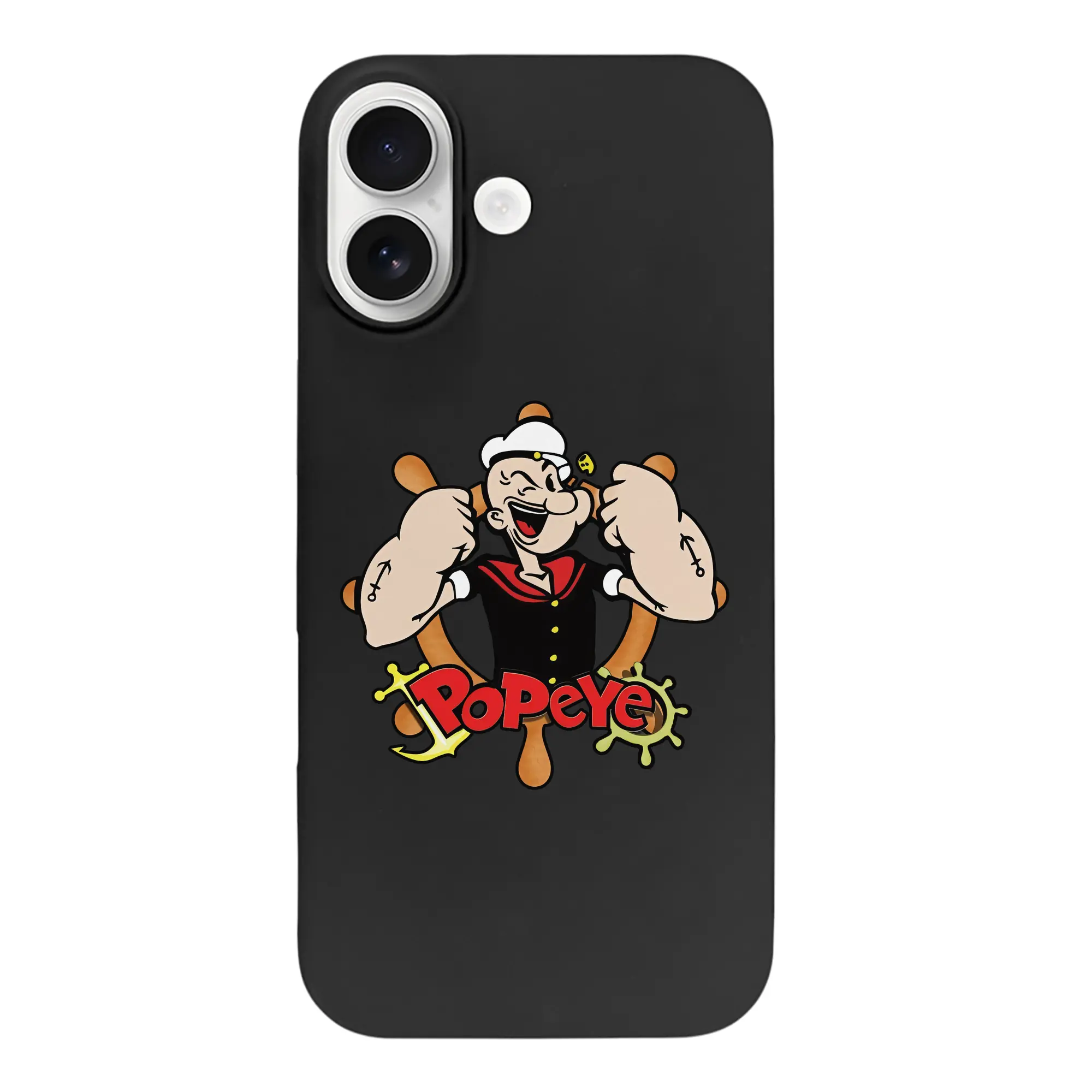 ポパイ グッズ ポパイ - iPhone 17 シリーズ シリコンケース 薄型 耐衝撃 指紋防止 ソフトタッチカバー 精密フィット 傷防止 保護ケース iPhone 17/17 Air/17 Pro/17 Pro Max 対応